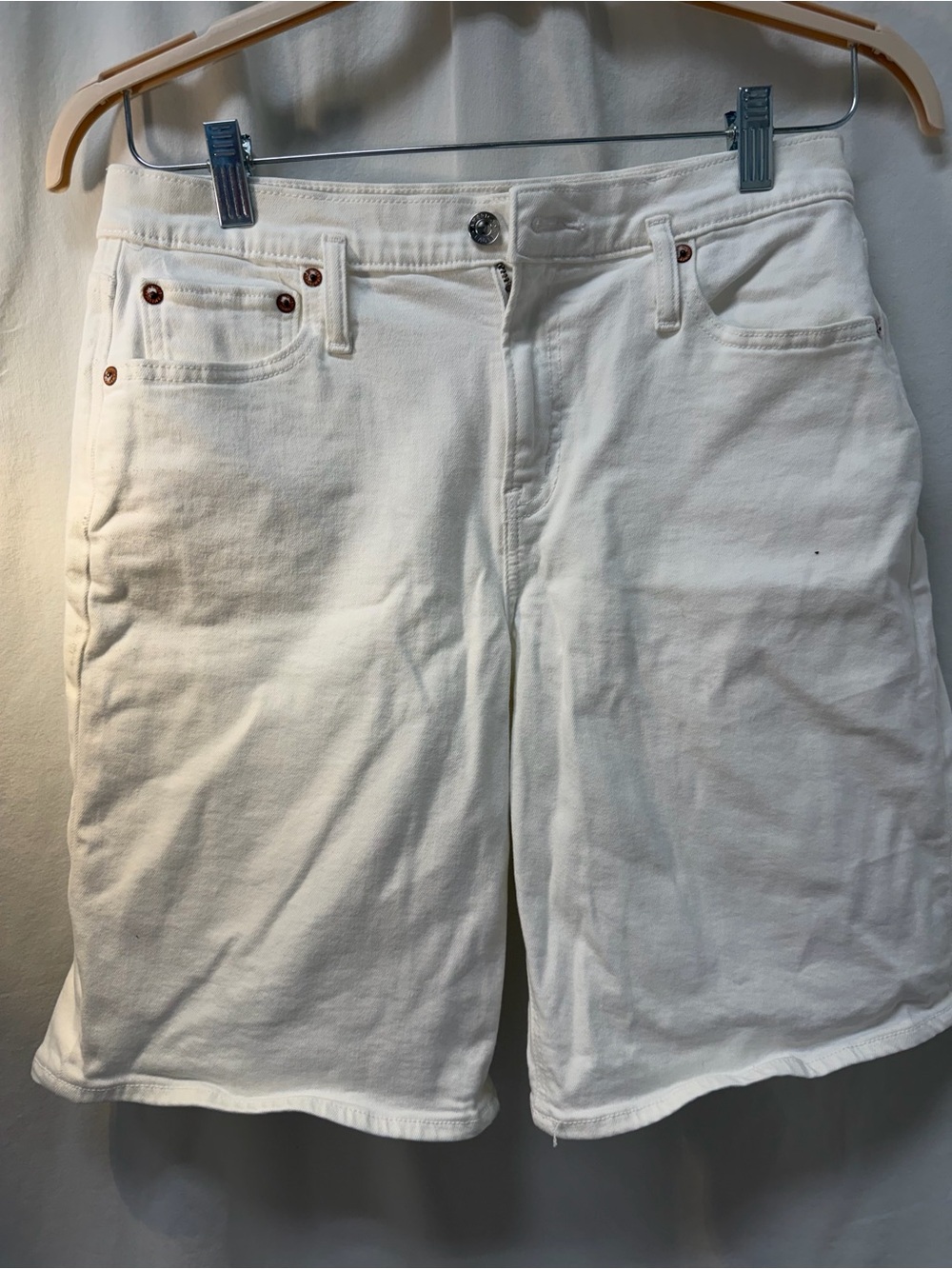 American Eagle 11” stretchy high waist jorts